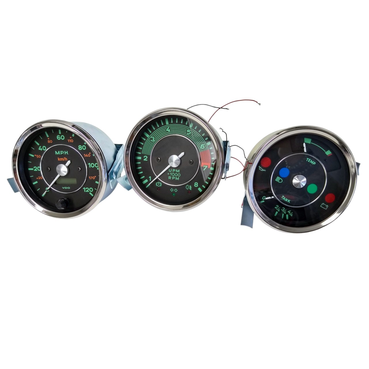 356 Replica Gauges VDO MPH